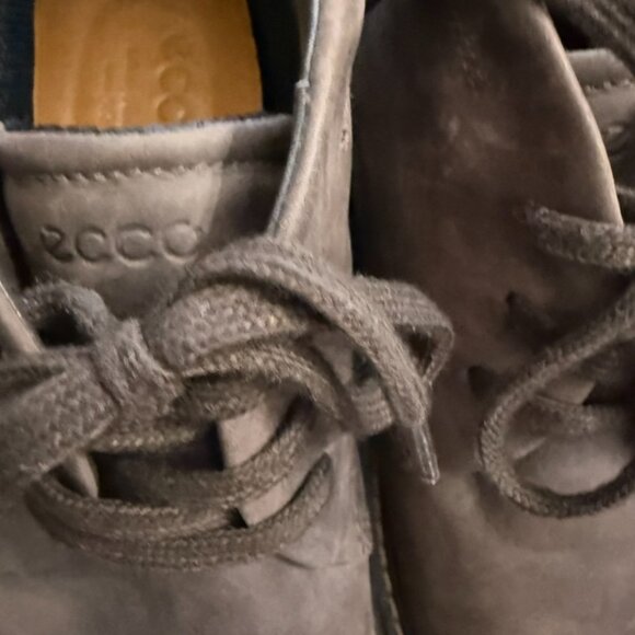 ECCO Brown Leather Gore-Tex Ankle Boots - Size 44 (US 10-10.5) - Picture 5 of 11